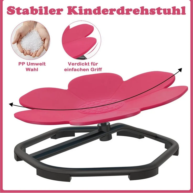 FIVMEN Drehstuhl Kinder Training Physische Koordination und Gleichgewicht – Bild 2