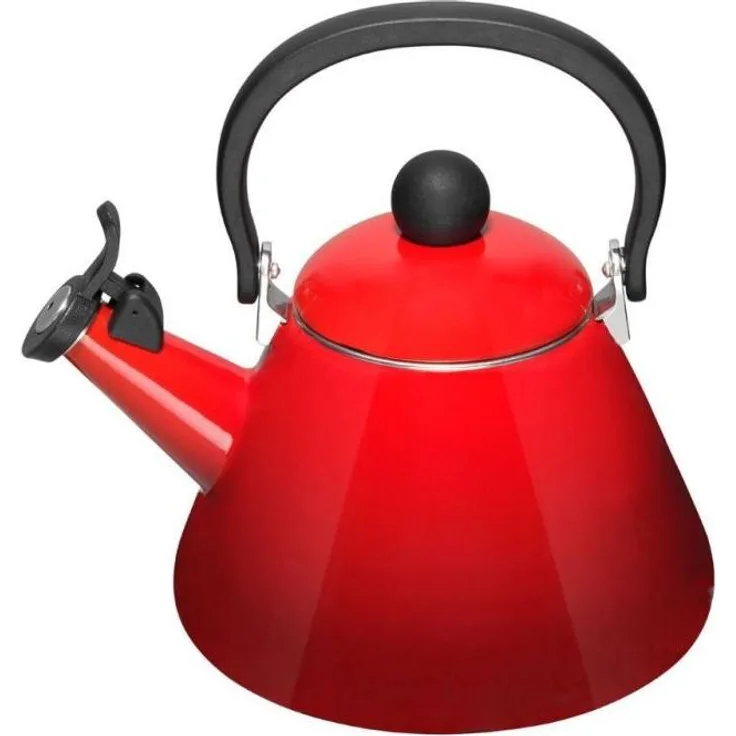 Le Creuset Wasserkessel Kone Kirschrot - Rot