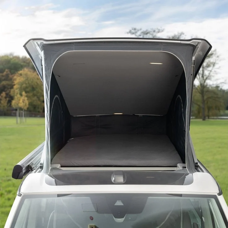 BLACK FOREST FOX Spannbettlaken VW T6.1 California Full Cover 2 tlg. Schonbezug Aufstelldach / Pop Up, Polyester – Bild 5