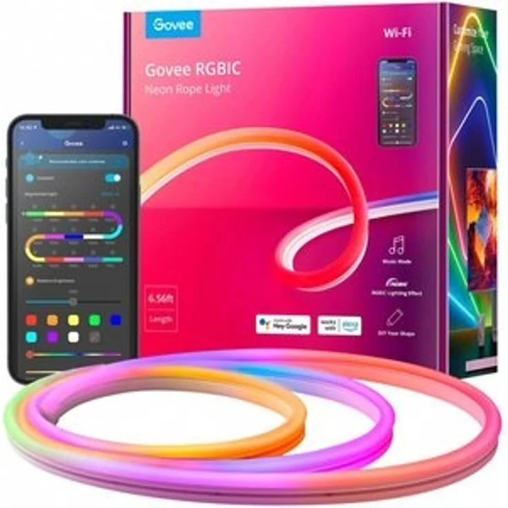 Govee RGBIC Neon Rope Light EEK G – Bild 6
