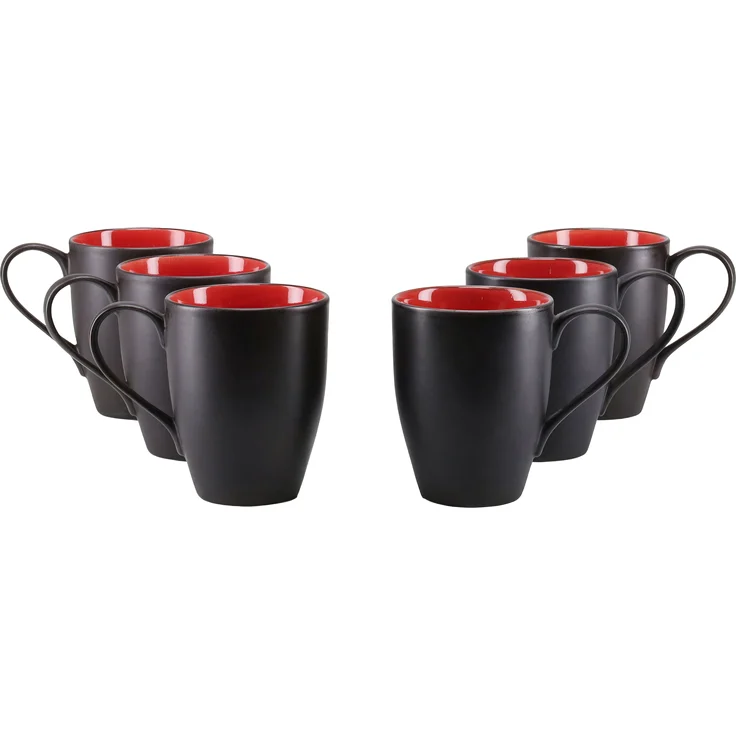 Hot Red, Kaffeebecher 6-tlg (mo) – Bild 1