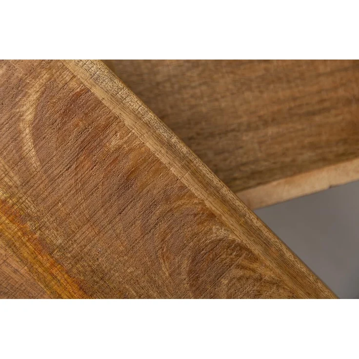 riess-ambiente Beistelltisch MAKASSAR 45cm natur (Set, 3-St), Massivholz · Handarbeit · Holztisch · Mangoholz – Bild 5