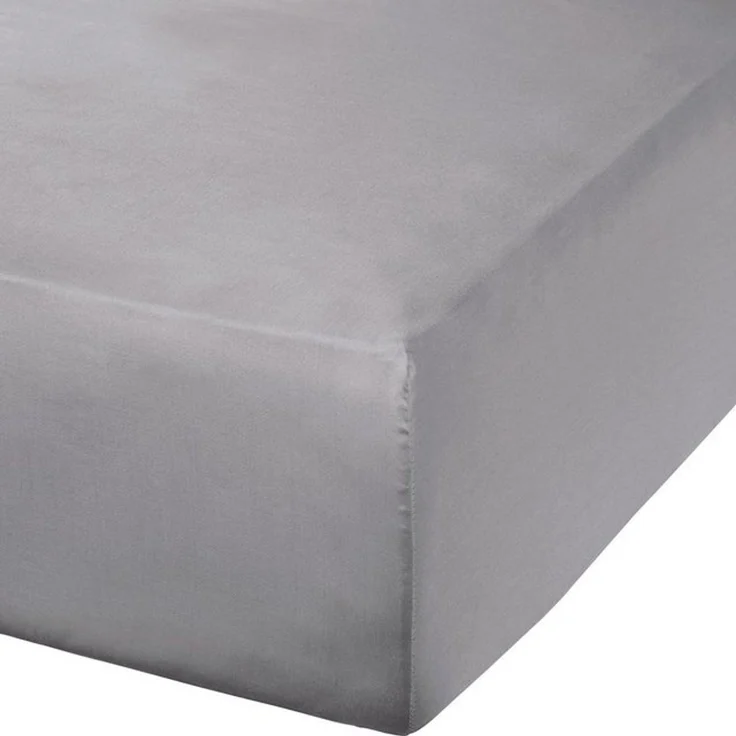 Erwin Müller Spannbettlaken Spannbettlaken "Landshut", Satin, Gummizug: Rundumgummi, (1 Stück), Uni – Bild 4