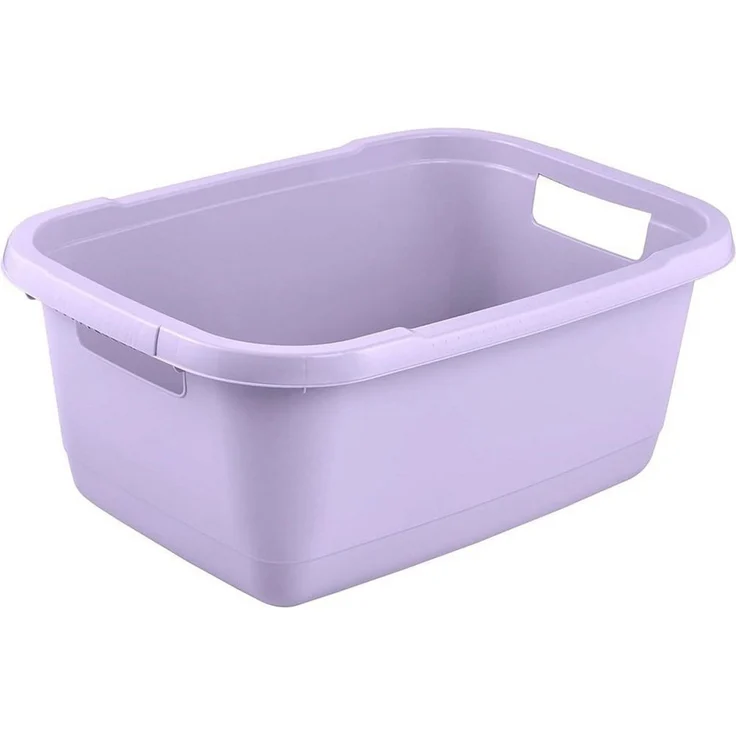 Keeeper Wäschewanne Aenna Soft Purple 32,0 Ltr. 55 x 40 x 23 cm – Bild 1