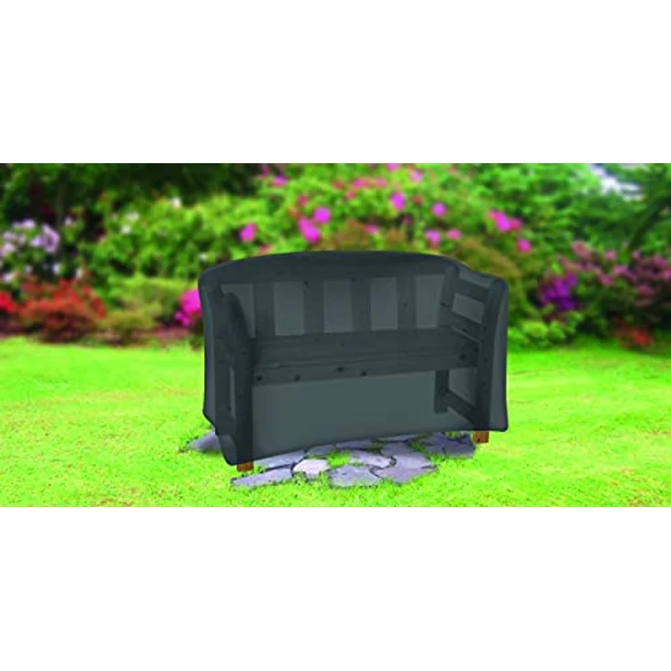 TEPRO Garten tepro 8119, Terrassensofaabdeckung, Schwarz, Polyester, 800 mm, 1300 mm, 800 mm – Bild 3
