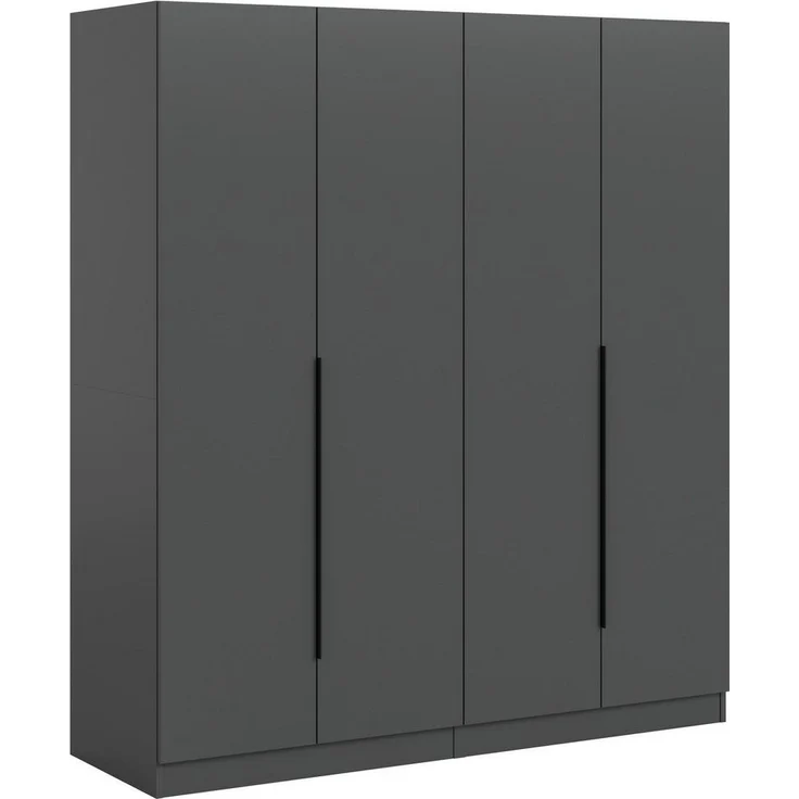 Home affaire Schrank-Set Skarde moderner Kleiderschrank Schlafzimmerschrank Otto´s Choice, (1-St, wähle deine beste Schrank Kombination), Skarde Kleiderschrank 160 cm, 2 Kleiderstangen und 2 Böden – Bild 1