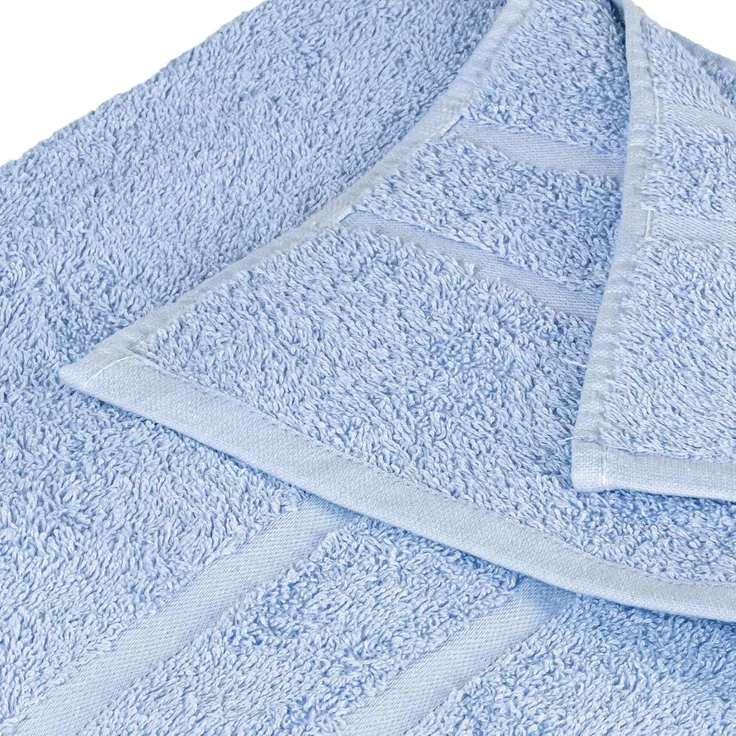 StickandShine Handtuch Handtücher Badetücher Saunatücher Duschtücher Gästehandtücher Hellblau – Bild 3