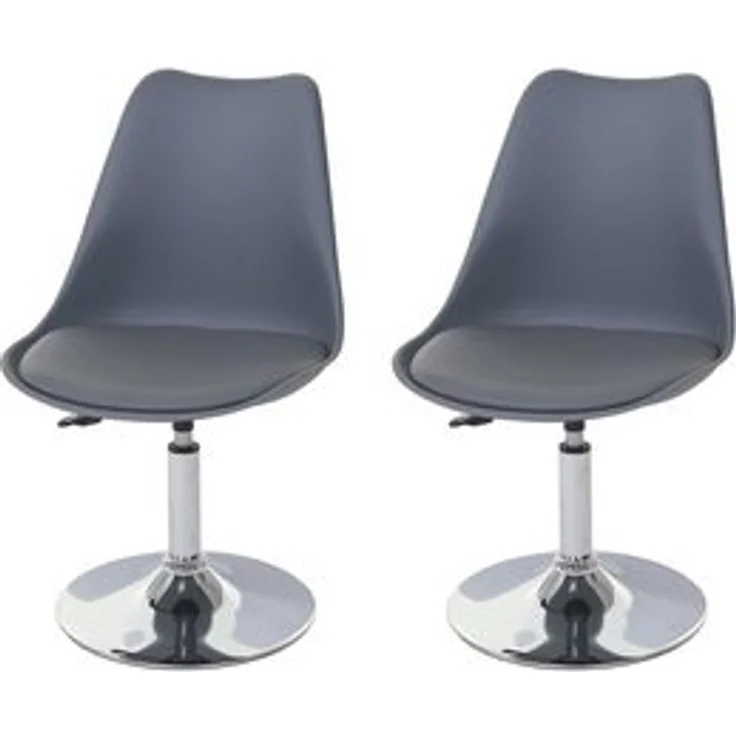 MCW Esszimmerstuhl Vaasa T501-2-h (Set, 2 St), 2er-Set, Frei drehbar um 360°, Höhenverstellbar – Bild 6