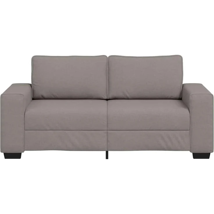 vidaXL 2-Sitzer-Sofa Taupe 180x77x82 cm Stoff 4105172 – Bild 3