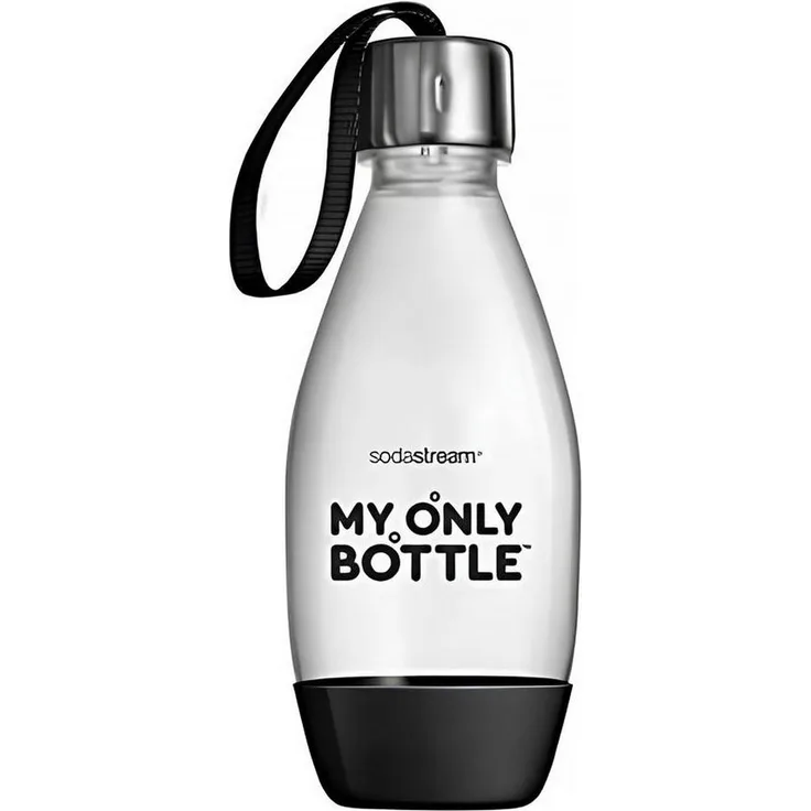 SodaStream Wassersprudler Flasche Trinkflasche 1748162310 Flasche, My Only Bottle Wasser schwarz 0,5L