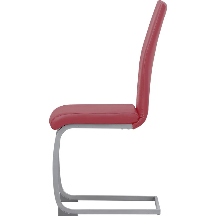 Albatros Freischwinger Stühle 4er Set MURANO, Grau - Esszimmerstuhl Schwingstuhl, modernem Design, Kunstleder-Bezug, dicke Polsterung - Küchenstuhl, Polsterstuhl, Stuhl Esszimmer Esstisch – Bild 13