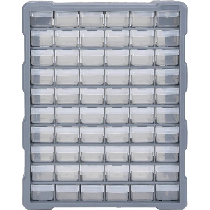 vidaXL Multi-Schubladen-Organizer mit 60 Schubladen 38x16x47,5 cm 147588 – Bild 2