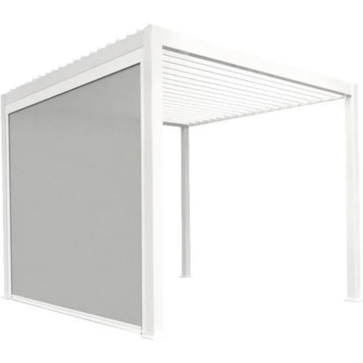 Mirador Sonnenrollo für 3,6m Pergola, weiß