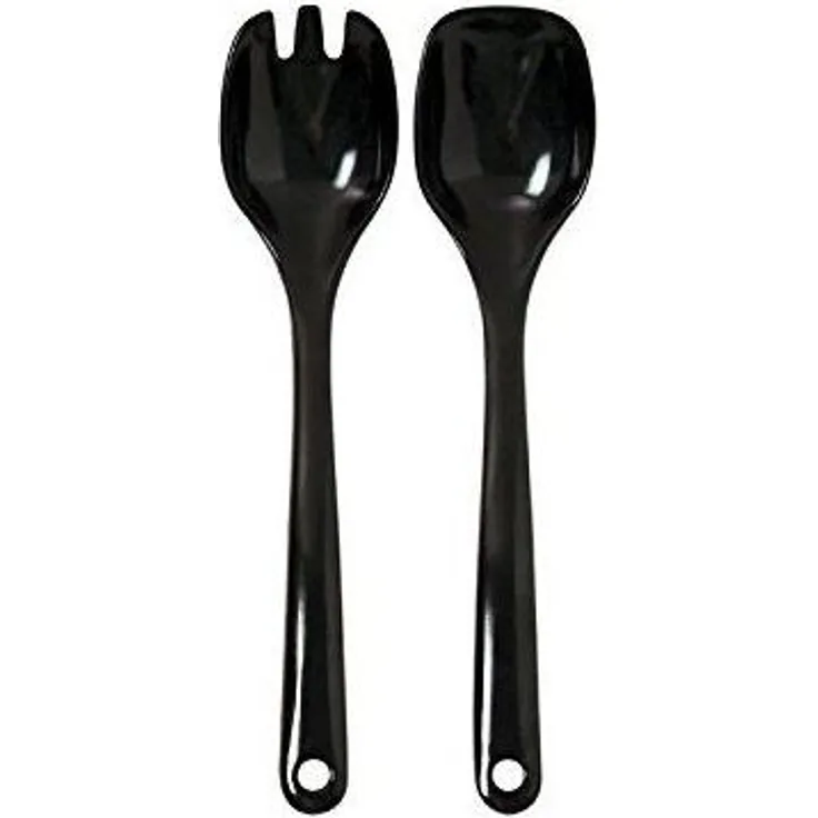 Waca Salatbesteck 305mm Kunst. Schwarz