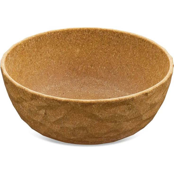 Koziol Schale 4er-Set Club Bowl, Schüsseln, Kunststoff-Holz-Mix, Nature Wood, 700 ml, 5004702