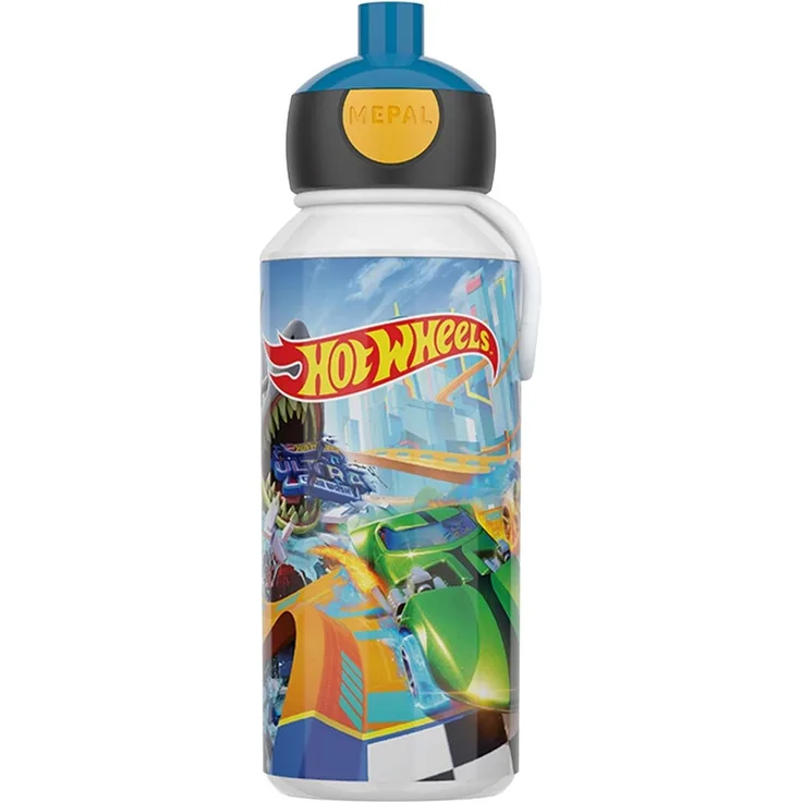 Mepal CAMPUS Trinkflasche Pop-Up 400 ml - Hot Wheels (2026)