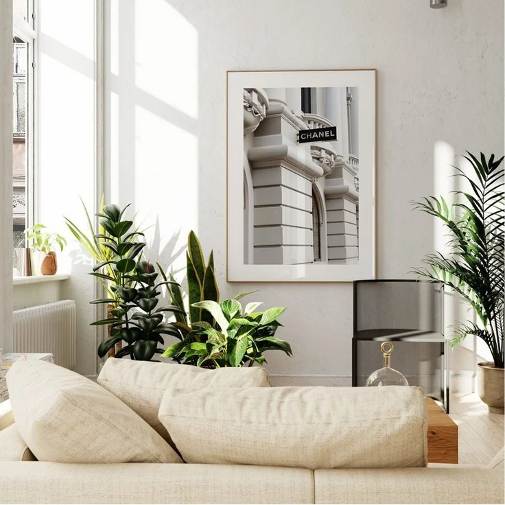 JUSTGOODMOOD Poster Premium ® Chanel Geschäft Poster · ohne Rahmen, (1 St) – Bild 3