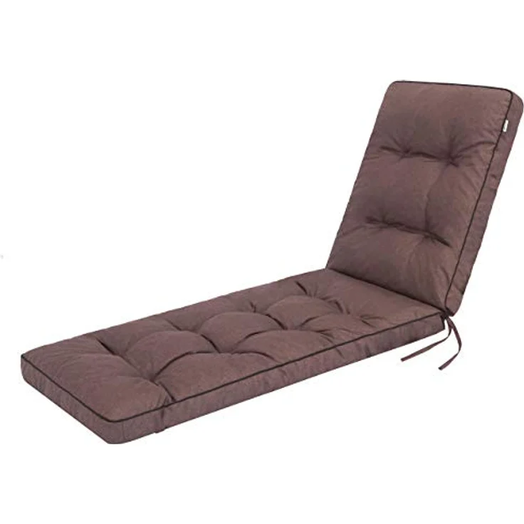 Bjird Liegenauflage Auflage für Gartenliege Hugo 201x55x8 cm, Auflagen für Deckchair, Polsterauflage für Sonnenliege - gesteppt – Bild 10