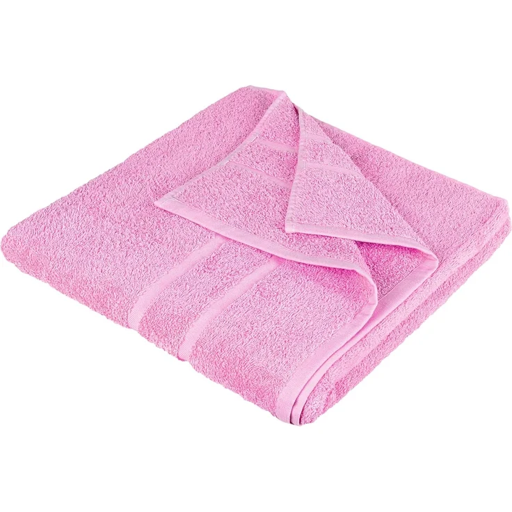 Handtuch Handtücher Badetücher Saunatücher Duschtücher Gästehandtücher in Rosa zur Wahl 100% Baumwolle 500 GSM – Bild 4