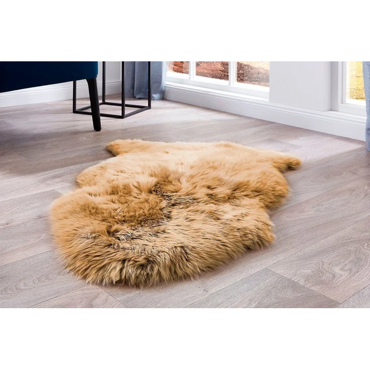 LUXOR living Fellteppich Schaffell Namika, fellförmig, Höhe: 50 mm, echtes Lammfell, weich & flauschig, große Farbauswahl, in 2 Größen – Bild 1