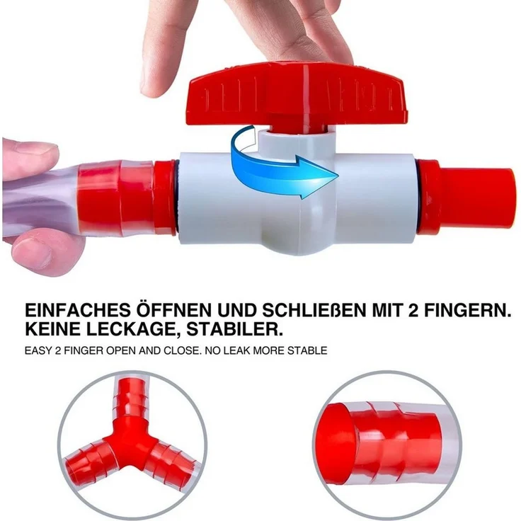 Goods+Gadgets Trichter Biertrichter Bier-Bong, (Bier-Stürzer, mit Absperrhahn), Trinkspiel – Bild 4