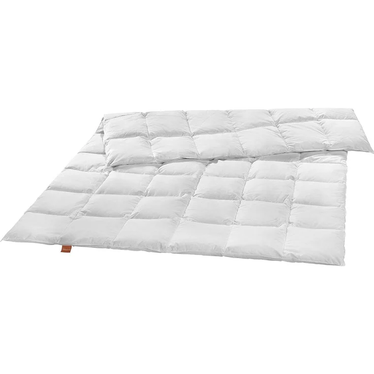 sleepling Gänsedaunenbettdecke Premium Luxus, Füllung: 100% Gänsedaunen, Bezug: 100% Baumwolle, hergestellt in Deutschland, verschiende Wärmeklassen und Größen – Bild 1