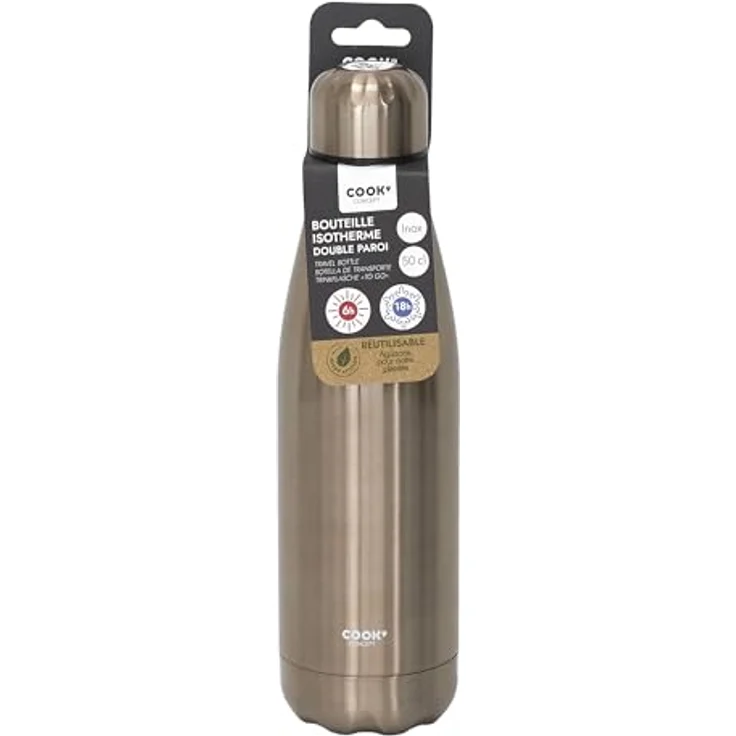 COOK CONCEPT Reiseflasche, 50cl, Blau/Weiß – Bild 12