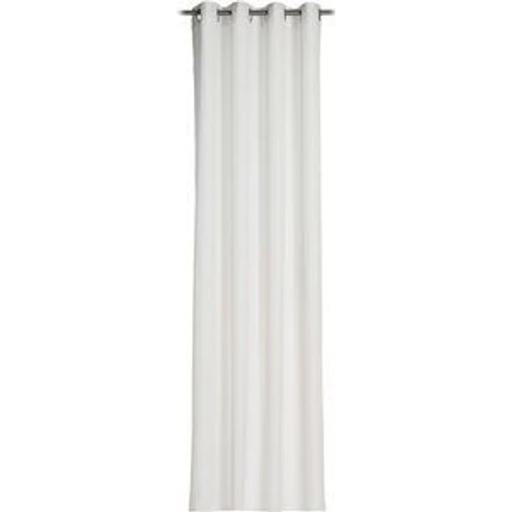 Gözze Vorhang GÖZZE Ösenschal LINUS weiß BH 140x245 cm weiß – Bild 6