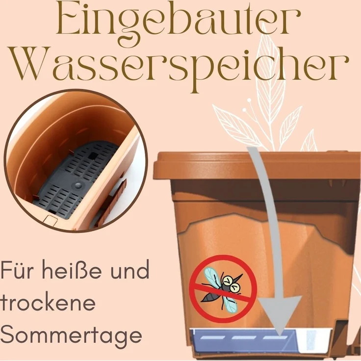 GarPet Blumenkasten Blumenkasten Beidseitig Doppelseitig Balkonkasten mit Halterung – Bild 7