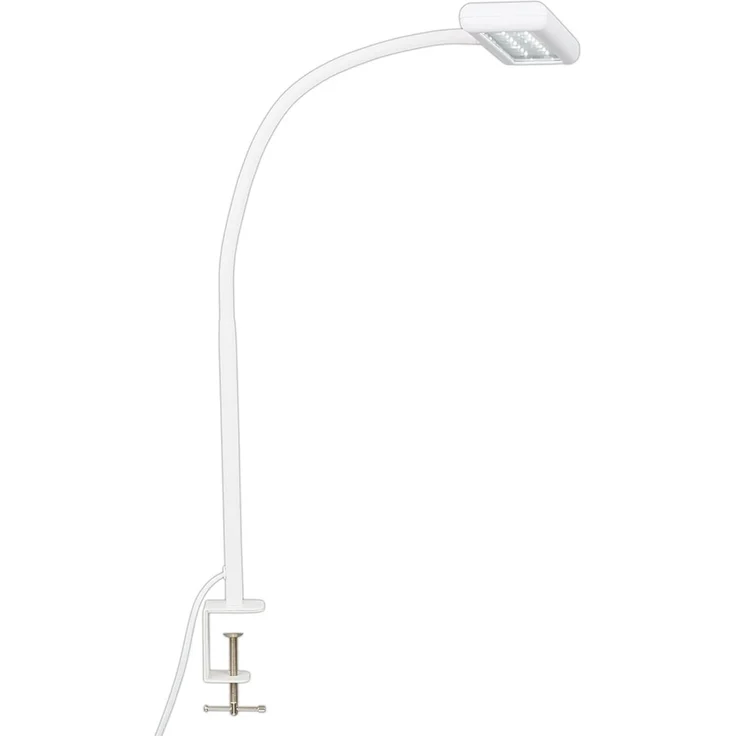 LED Klemmleuchte, Tischlampe, verstellbar, H 80,5 cm – Bild 1