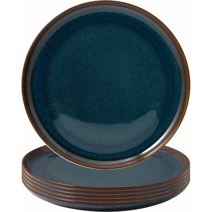like. by Villeroy & Boch Crafted Denim Frühstücksteller ø 21 cm 6er Set