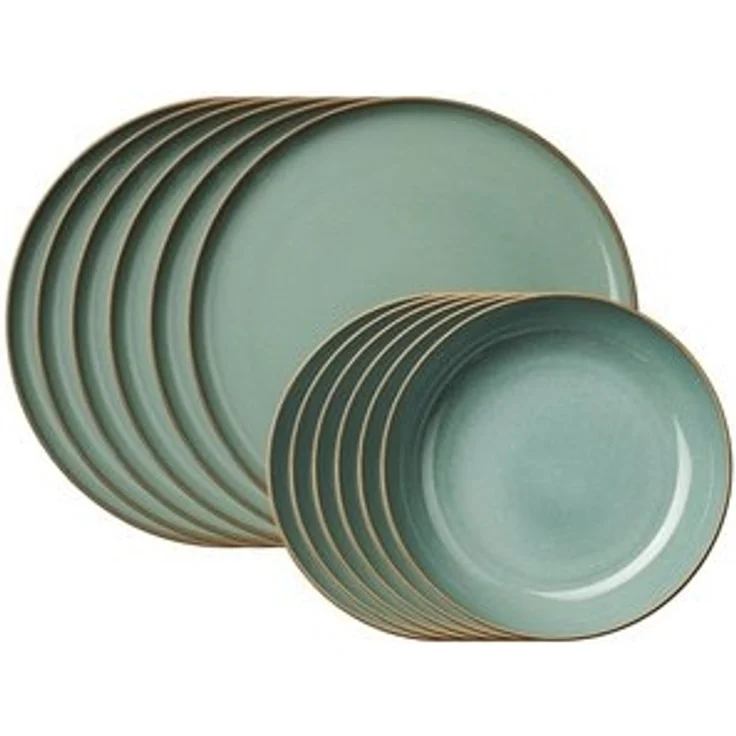 ASA SELECTION Tafelservice SAISONS Tafelset eucalyptus 12tlg, Steinzeug – Bild 5