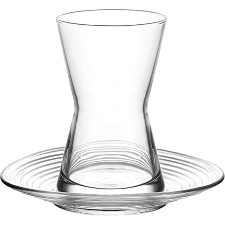 LAV Derin Teeservice Set aus hochwertigem Borosilikatglas - 140 ml – Bild 3
