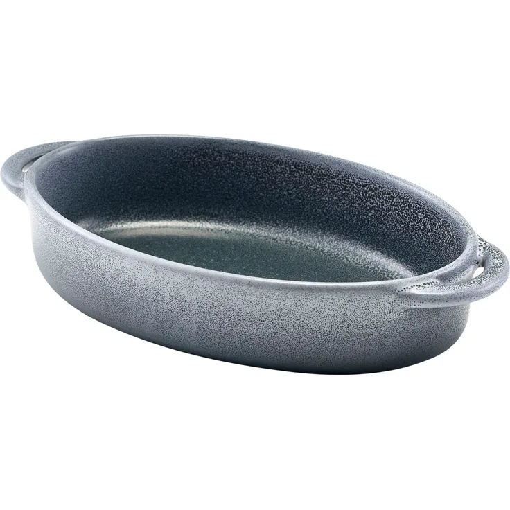 GenWare Auflaufform Steinzeug, Höhe 40 mm, Länge 175 mm, Breite 115 mm, Inhalt 0,42 l