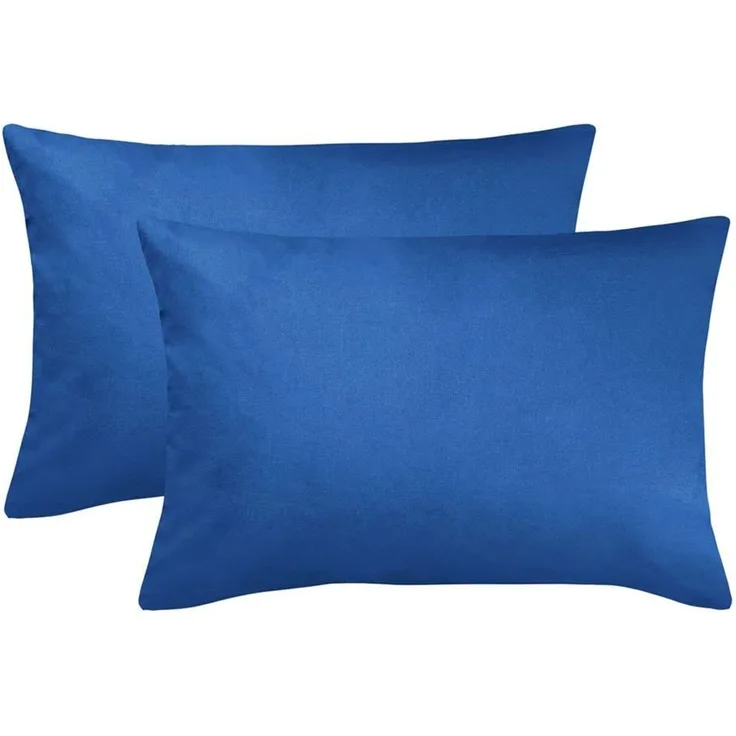 Traumschlaf Edel-Linon Kissenbezüge 2er Set|2x 40x60 cm| royal