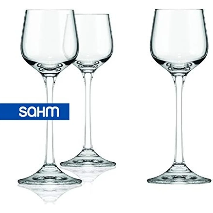 SAHM Likörglas Likörgläser Set 6 STK - 60 ml Likörgläser mit Stiel, Edles Glas – Bild 5