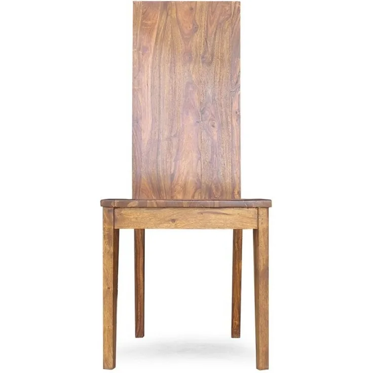 Stuhl Sheesham 45 x 53 x 104 braun lackiert METRO LIFE #169
