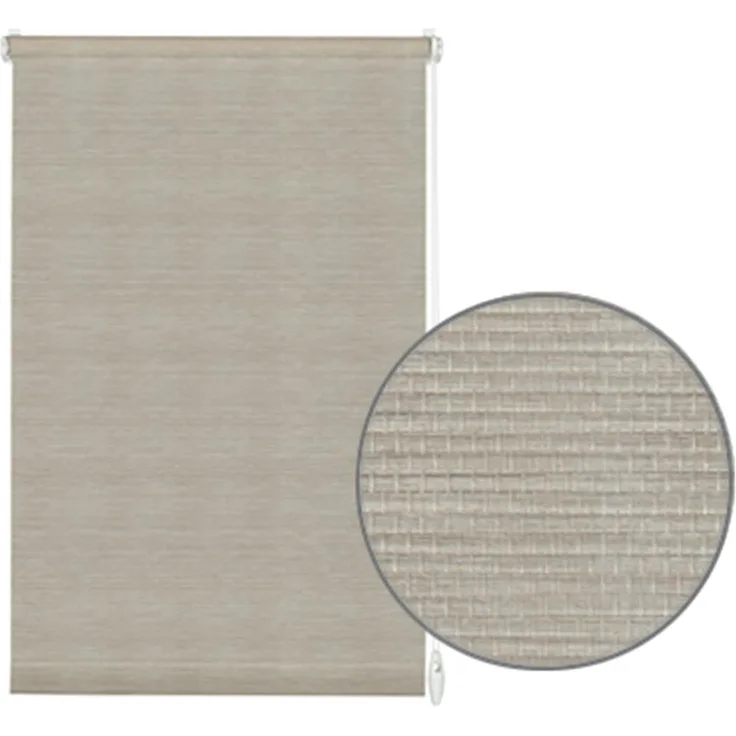 Gardinia EasyFix Rollo grau-melange 100 x 150 cm