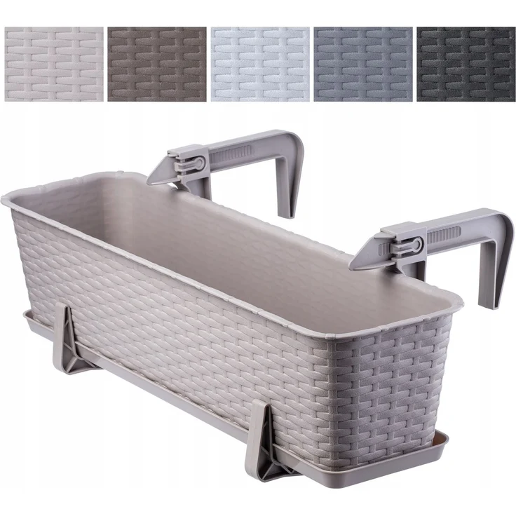 KADAX Blumentopf-Balkon-Blumentopf-Ständerhalter 60 cm – Bild 9