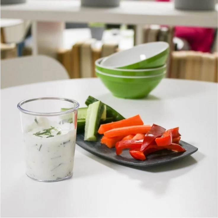 Ornamin Kinderbecher Mini Moritz, Mehrwegbecher Mini Moritz l stapelbar für Kita und Gastronomie – Bild 4