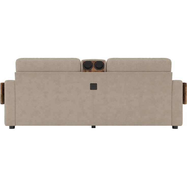 ZUBALIYA Schlafsofa 71x57.5 cm, mit Schreibtisch, mit Schubladen, mit Stauraum, mit Ablageflächen, mit Ausziehbett – Bild 16
