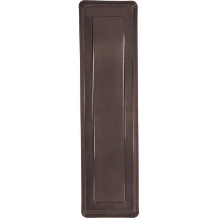 KADAX Blumentopf-Ständer 40 cm, Blumentopf-Tablett, rechteckig, Mokka, Kunststoff – Bild 8
