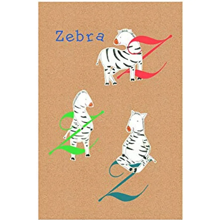 Komar ABC Animal Y, Wandbild Poster für Kinderzimmer, 30 x 40 cm, ohne Rahmen, hochwertiger Kunstdruck auf Premium-Fotopapier