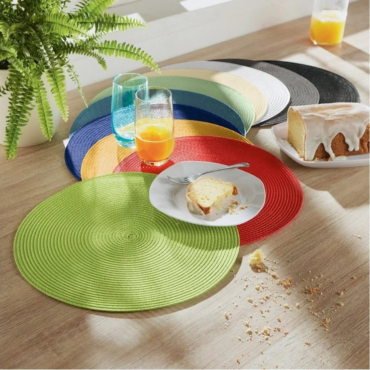 Erwin Müller Platzset Tischset "Amadora" 8er-Pack, Uni – Bild 3
