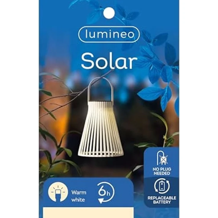 LED Solar Laterne SOLAR – Bild 3