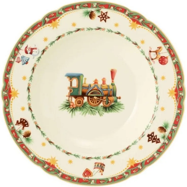 Geschirr-Serie Marieluise Weihnachtsnostalgie - Suppenteller Marieluise Weihnachtsnostalgie