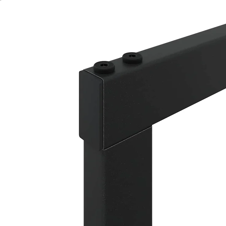 vidaXL Brennholzregal Schwarz 55x30x116 cm Stahl 4018465 – Bild 8