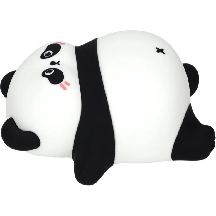 innoGIO GIOsleepy PANDA, dimmbare LED-Kinderlampe, tragbares Nachtlicht für Kinderzimmer, sanftes Licht, silikonbasiert
