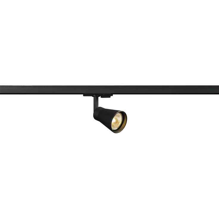 SLV No. 144200 AVO Spot schwarz GU10 inklusive 1-Phasen-Adapter