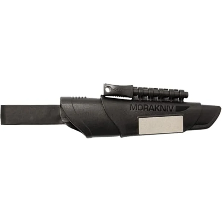Morakniv Bushcraft Jagdmesser Survival schwarz – Bild 2